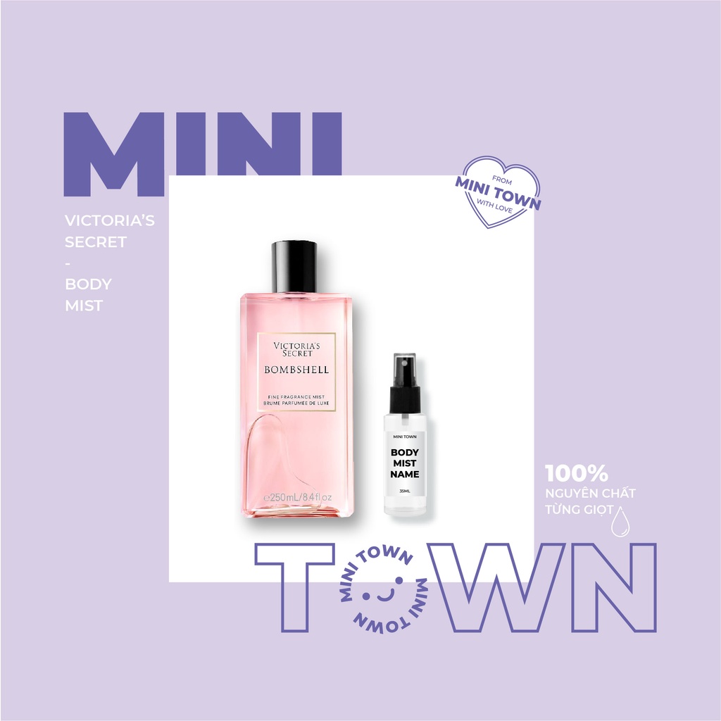 BOMBSHELL - Xịt Thơm Lưu Hương Toàn Thân Victoria's Secret FIne Fragrance Mist