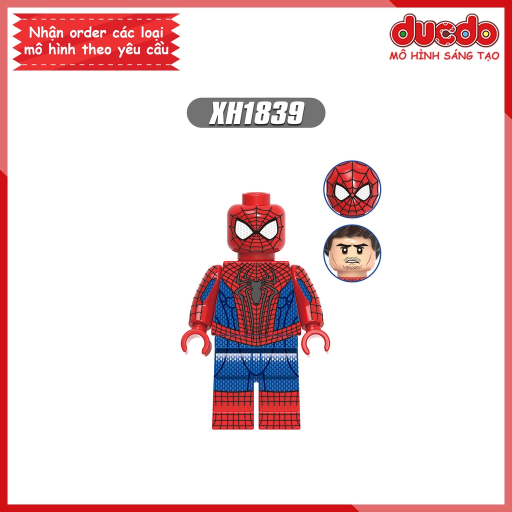Minifigures nhân vật Spider Man người nhện không còn nhà - Đồ chơi Lắp ghép Xếp hình Mini Iron Man Mô hình XINH X0328