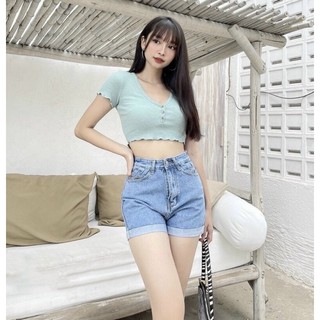 Quần short jean giãn 32-36