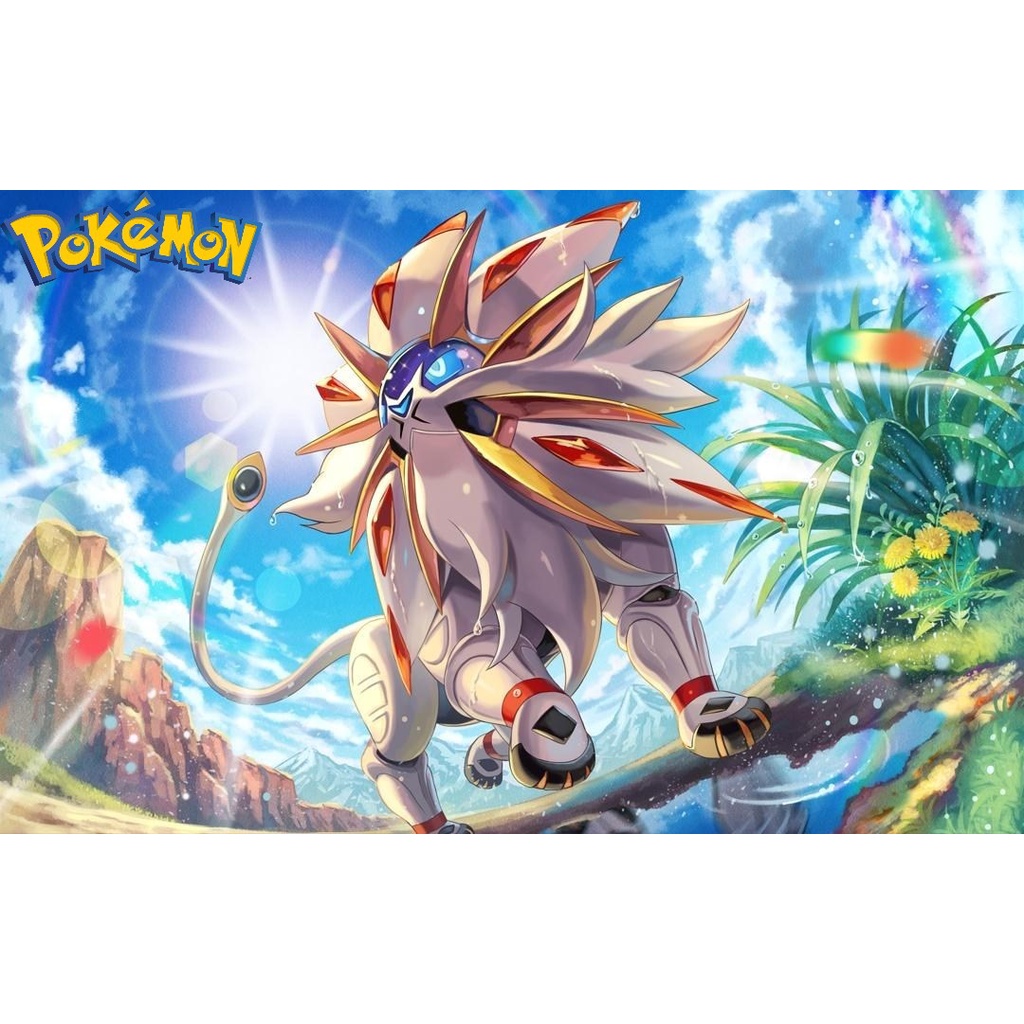 Mô hình khớp pokemon truyền thuyết Solgaleo Sorugareoa sử tử mặt trời 1945 1