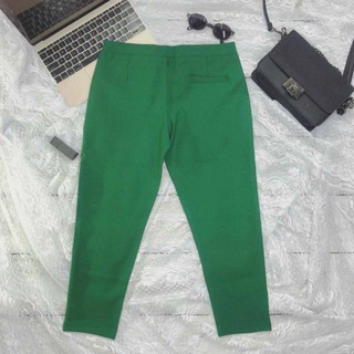 Quần lửng 9 tấc cotton( dây kéo)