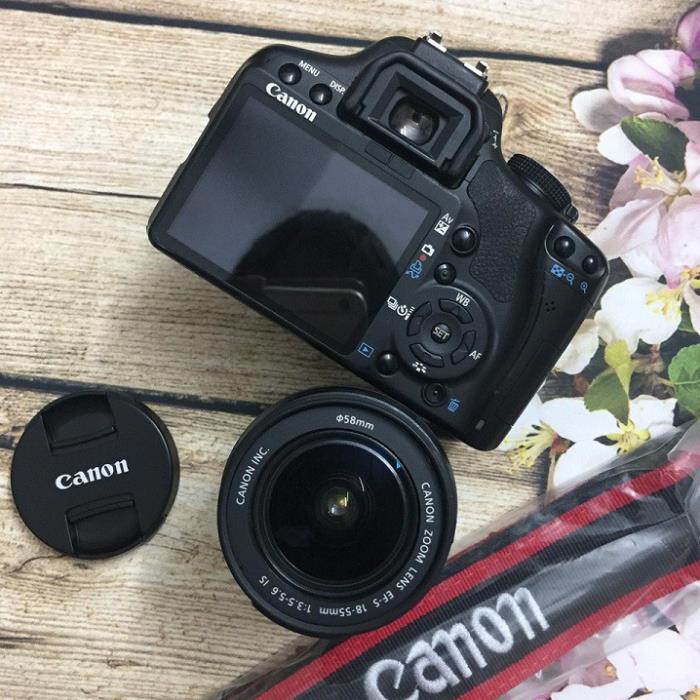 [Shoppe trợ giá ] Máy ảnh Canon 500D kè ống kính Canon 18-55