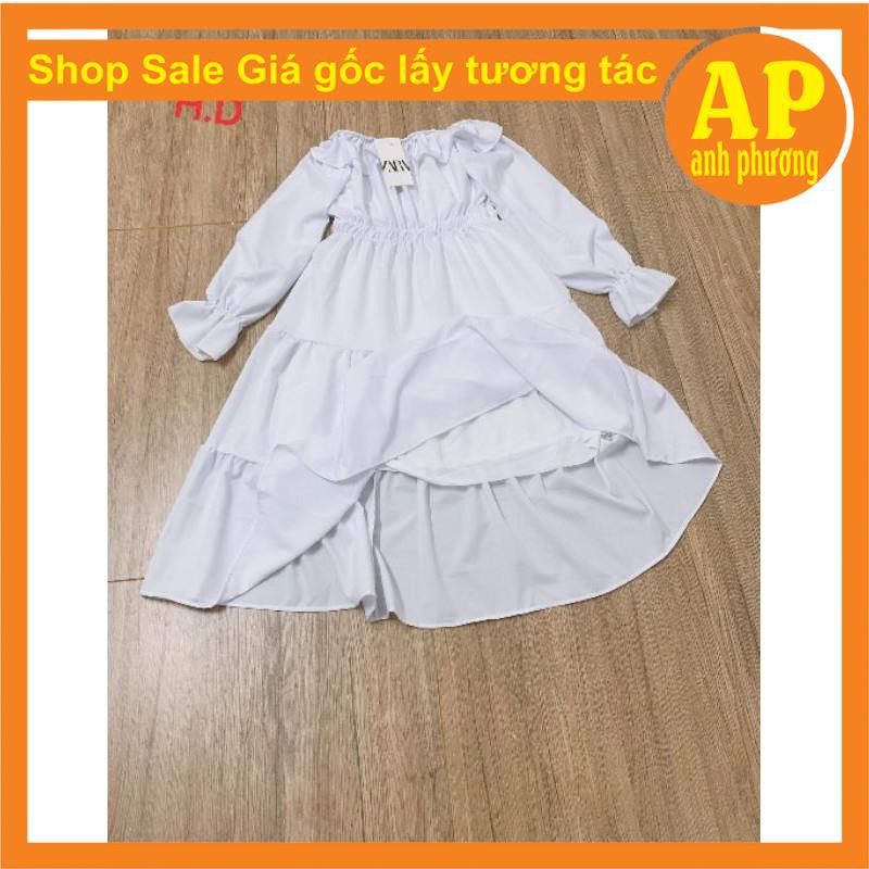 Váy Đầm Tiểu Thư Trắng Trễ Vai Hoặc Cổ Vuông Vintage Xòe 2 Lớp có lót | BigBuy360 - bigbuy360.vn