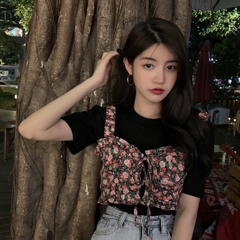 ÁO YẾM HOA NHÍ XINH XẮN