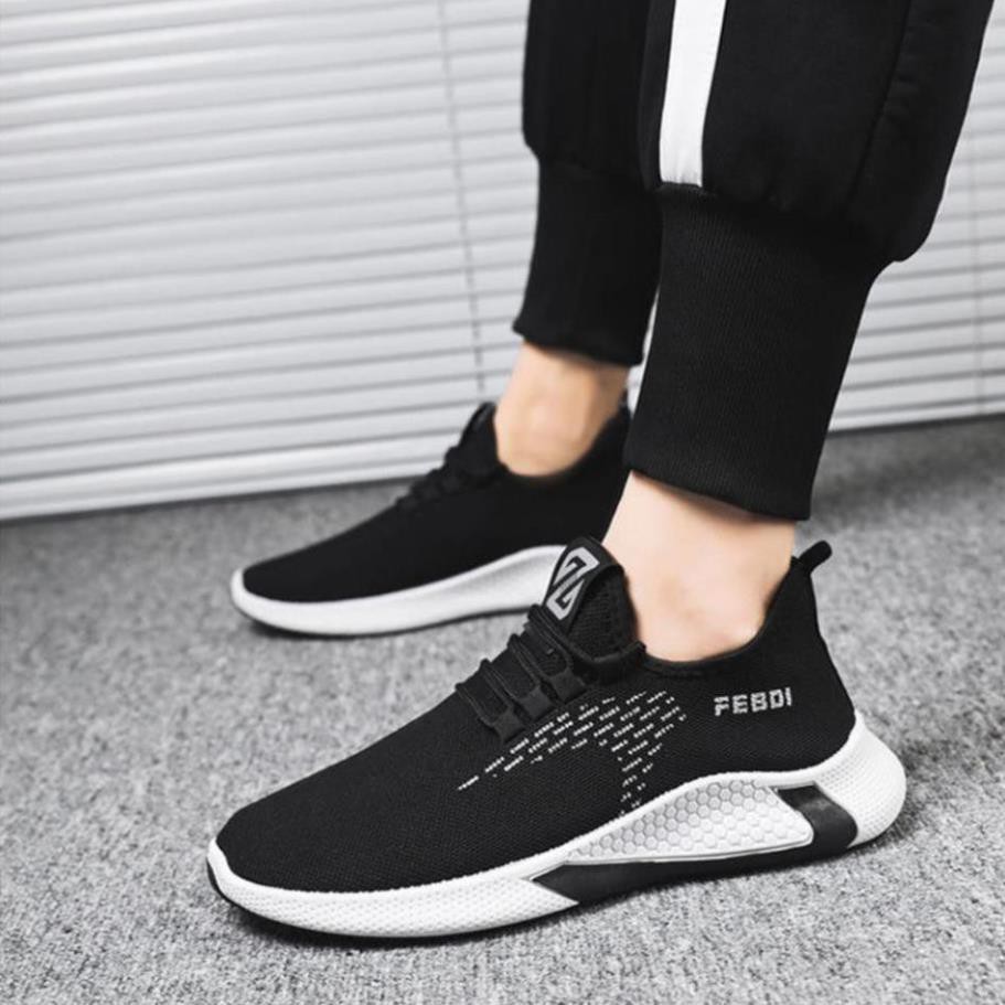 Giày Sneaker Nam TKTMS35 Giày Thể Thao Nam Siêu Thoáng Khí Kiểu Dáng Trẻ Trung Chính Hãng TKT STORE Size (39-43)