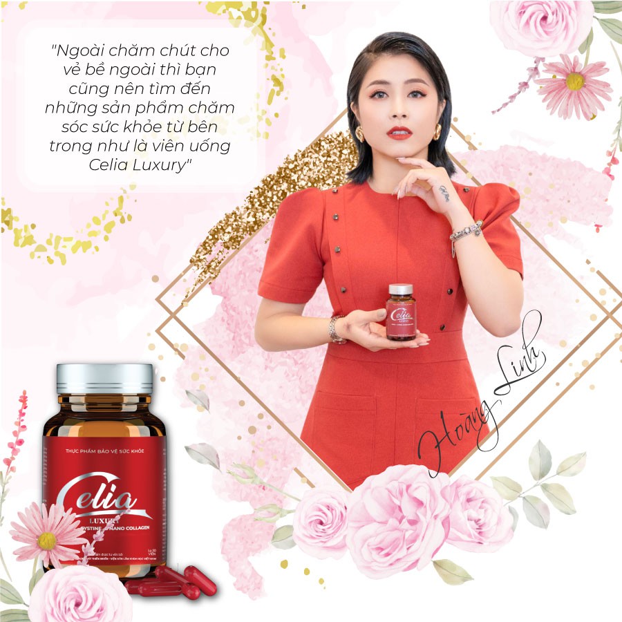 Làm Đẹp Cùng Diễn Viên Lâm Vĩ Dạ Với Viên Uống Trắng Da Toàn Thân Cân Bằng Nội Tiết Tố Celia Luxury | BigBuy360 - bigbuy360.vn
