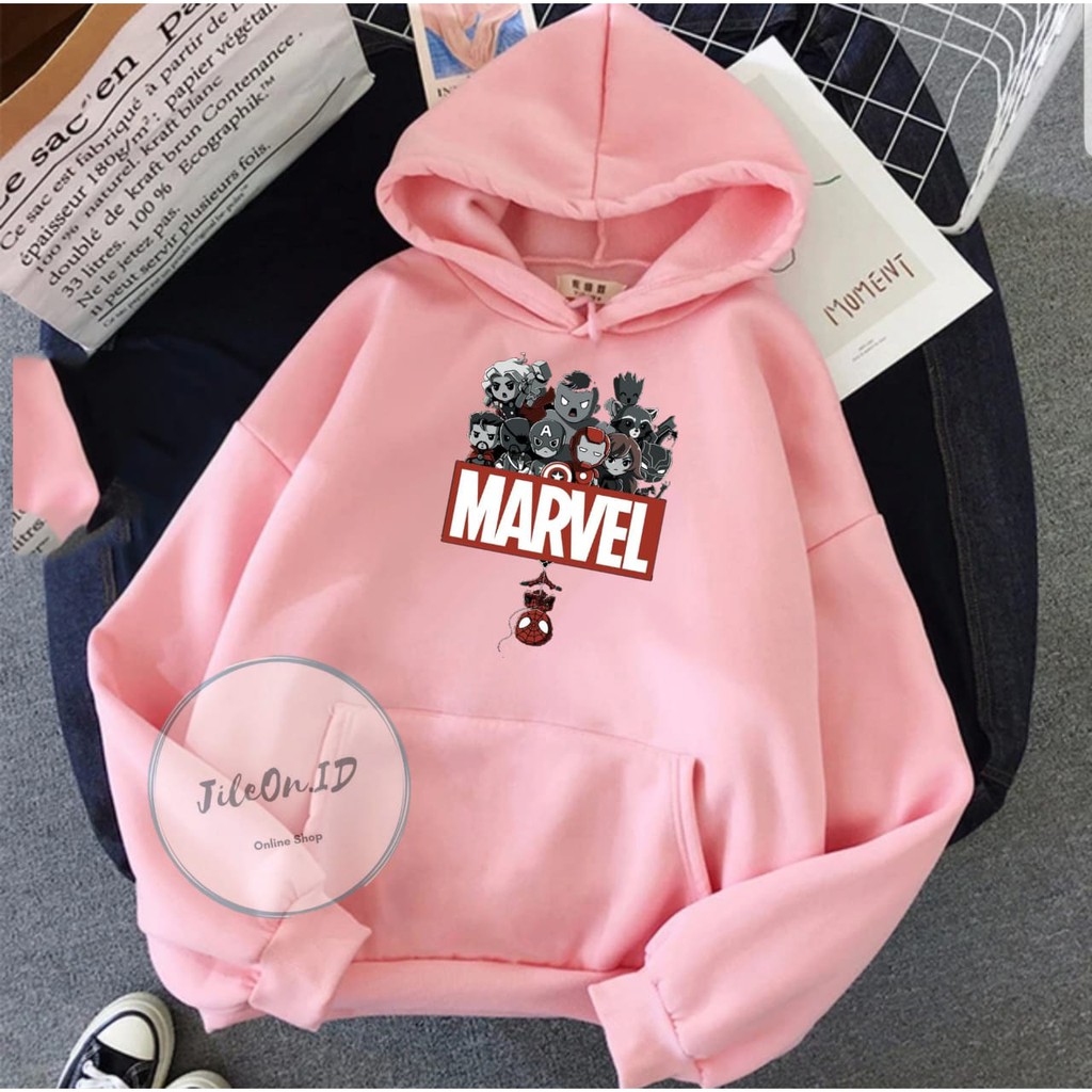 Áo Hoodie In Hình Marvel Size M-xxl