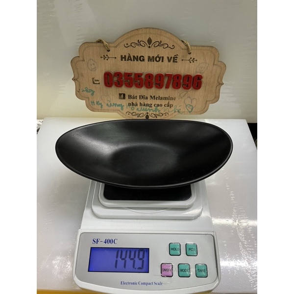 Đĩa thuyền sâu lòng 21cm