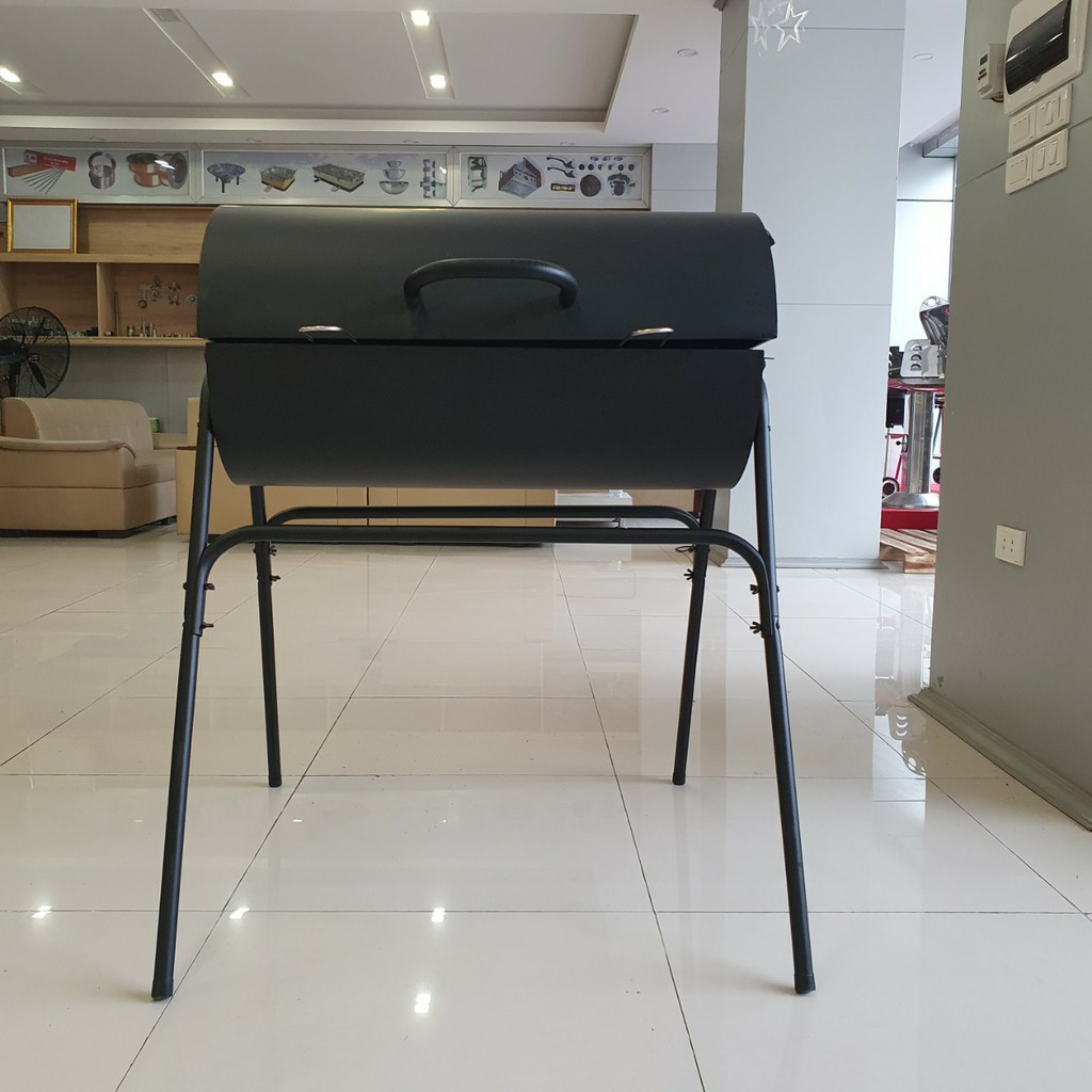 Bếp Nướng Than Hoa Barrel