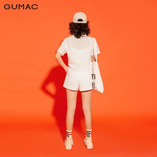 Quần short nữ phối khoen GUMAC QA12157