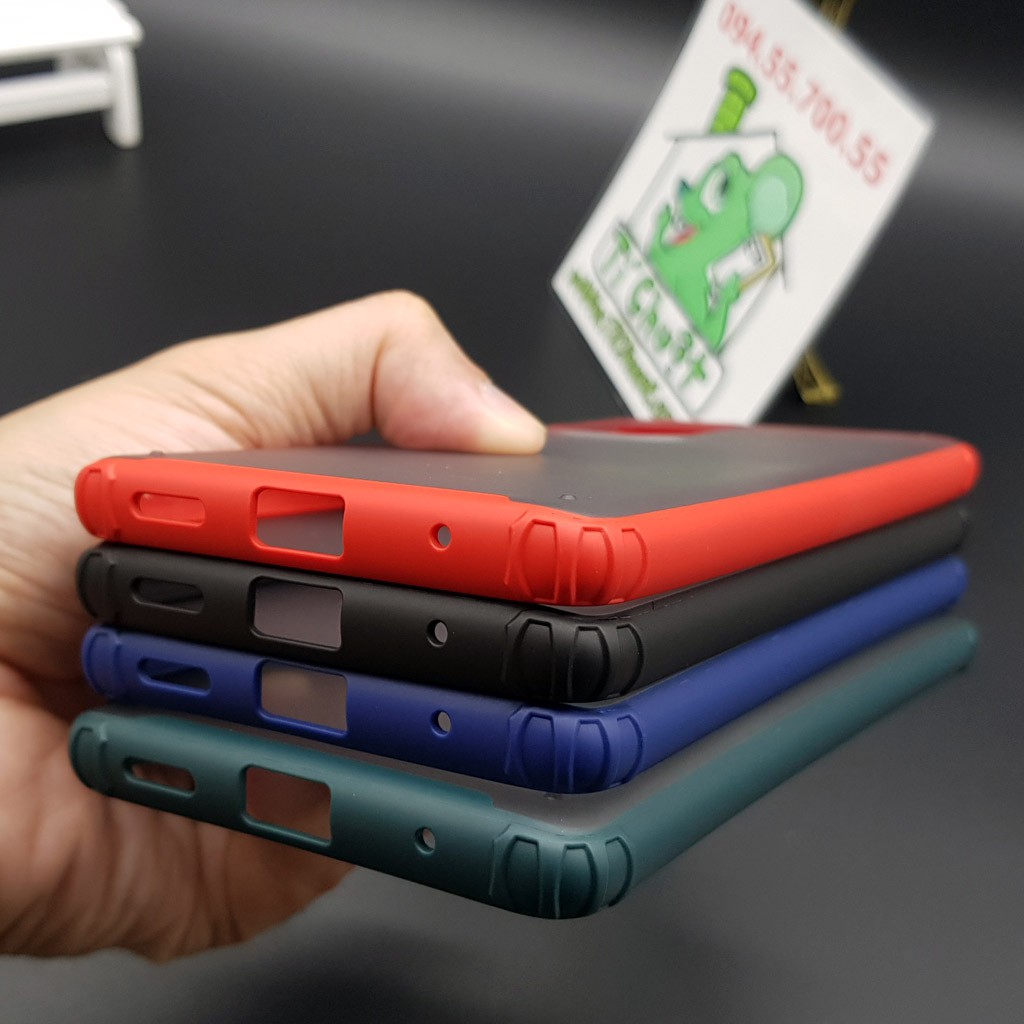 [Ảnh Thật] Ốp Lưng Xiaomi Redmi Note 10 PRO Cứng Nhám Viền Dẻo Màu Chống Sốc