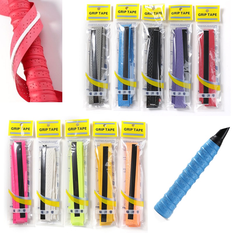 1 Băng Quấn Tay Cầm Vợt Tennis / Cầu Lông Chống Trượt Thấm Hút Mồ Hôi