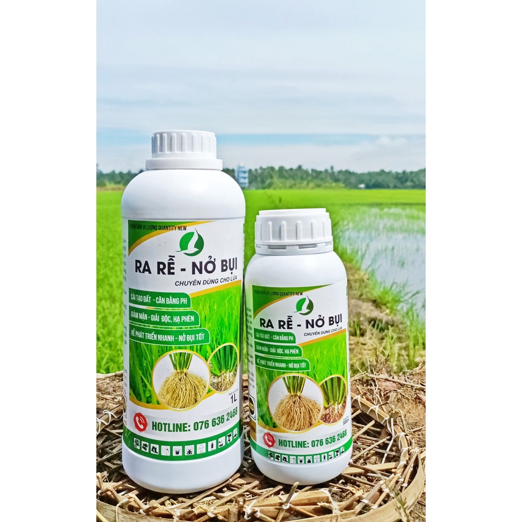RA RỄ NỞ BỤI CHUYÊN LÚA - CHAI 1 LÍT