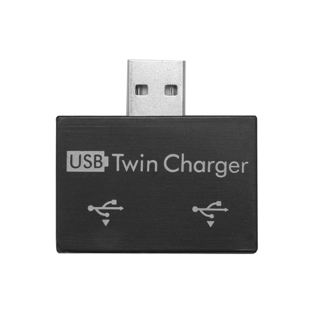 Bộ chia 2 cổng sạc usb tiện dụng