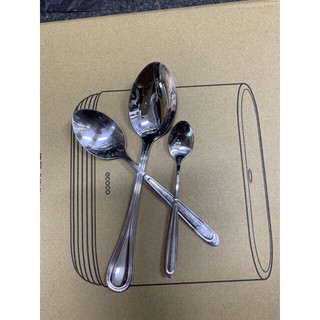 Thìa ăn dặm inox 100% 2 cỡ