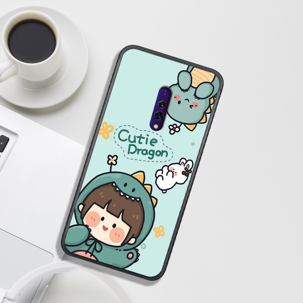 Ốp Lưng OPPO K3 - Realme X - Reno  - Reno 2 - Reno 2F , In Hình " BOBY BLUE BEAR ", Dễ Thương, Đẹp, Rẻ.