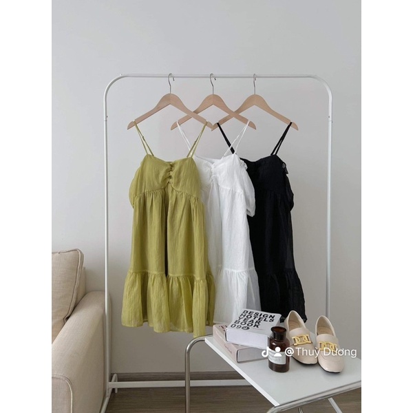[NEW]VÁY TƠ 2s CÚP NGỰC DÁNG XOÈ “RAISI DRESS” siêu xinh