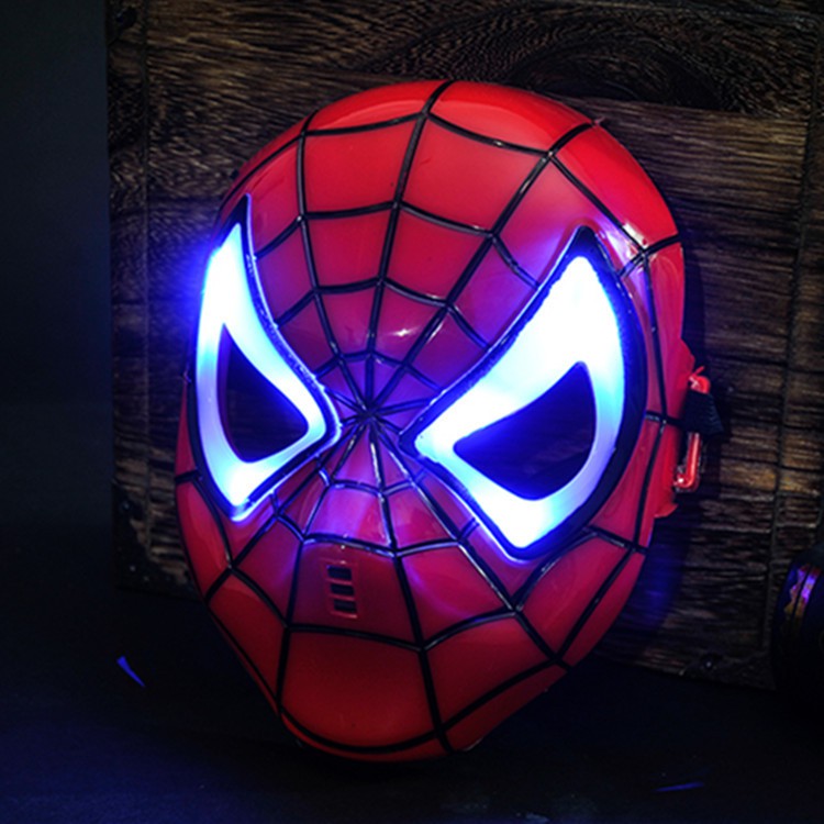 Mặt nạ hóa trang nhân vật phim Biệt đội siêu anh hùng,mặt nạ người nhện,gang tay Spiderman cho bé