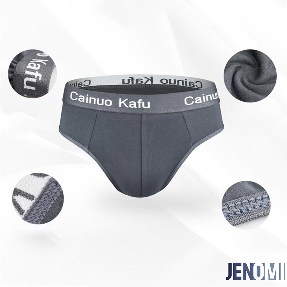 Hộp 4 Quần Lót Tam Giác Thun Lạnh Cao Cấp Dành Cho Nam, Quần Sịp Veikucool