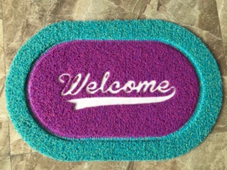 Combo 2 thảm nhựa welcome