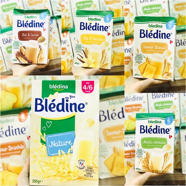 BỘT LẮC SỮA BLEDINA ( 4, 6, 8, 12, 15 THÁNG )