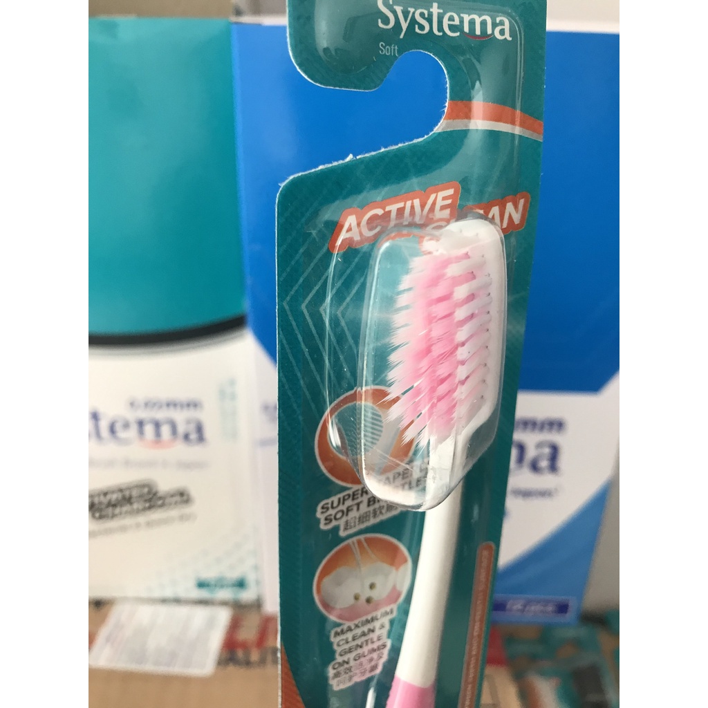 Bàn chải đánh răng Systema Số 1 Nhật Bản Mới