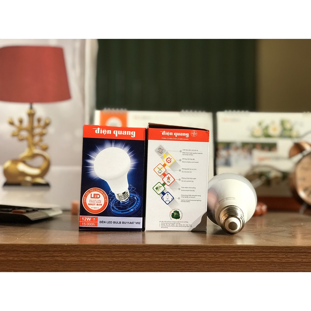 Đèn LED bulb Điện Quang 9W ( ánh sáng trắng ) | BigBuy360 - bigbuy360.vn