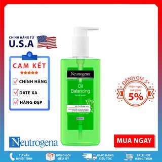 Sữa rửa mặt cho da dầu Neutrogena Oil Balancing Facial Wash ( 200mL )