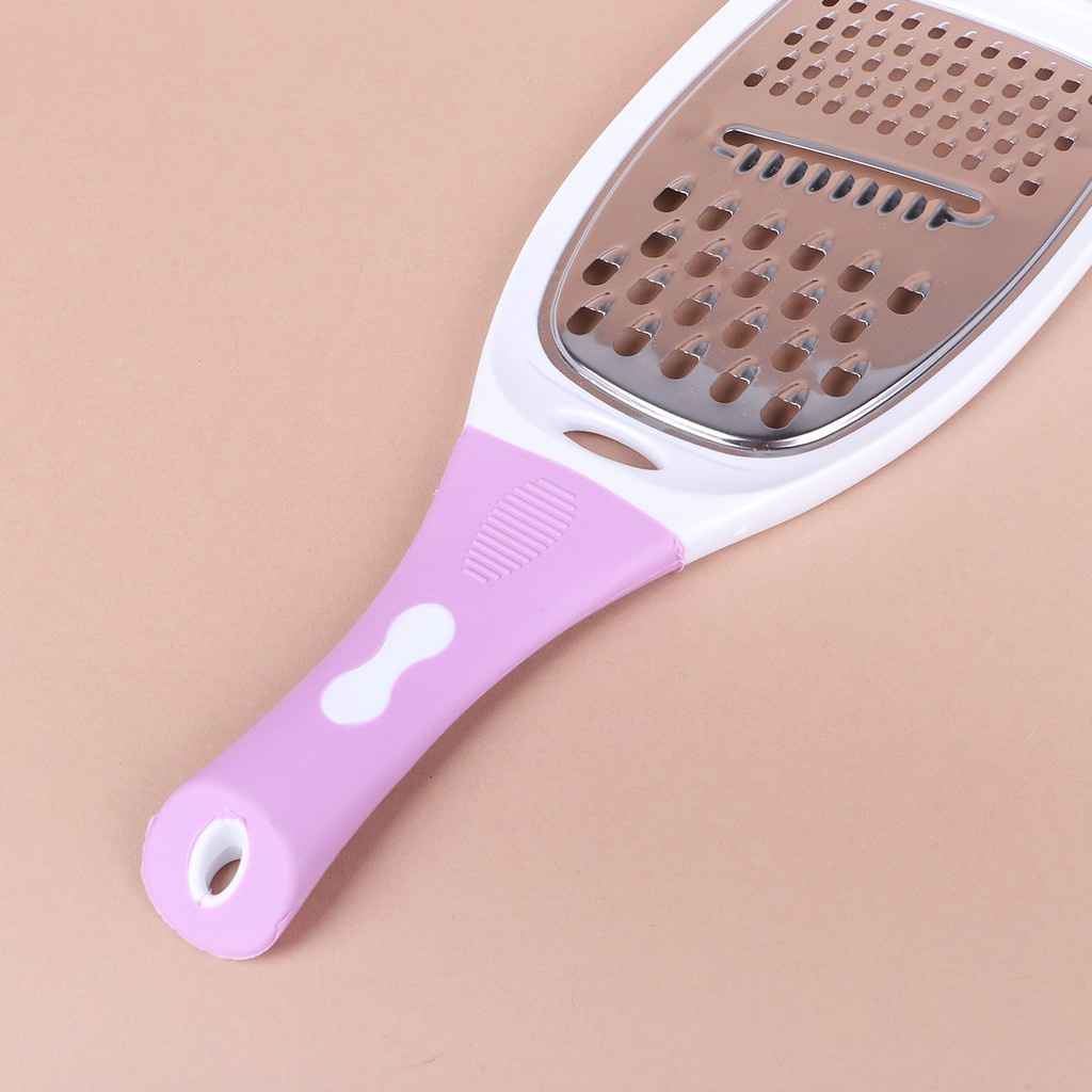 Dụng Cụ Nạo, Bào Rau Củ Đa Năng Bằng Nhựa Hình Vợt 3 in 1