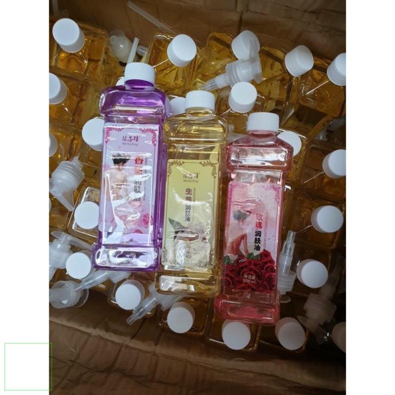 Dầu massage body gừng, hoa hồng, lavender giá sỉ