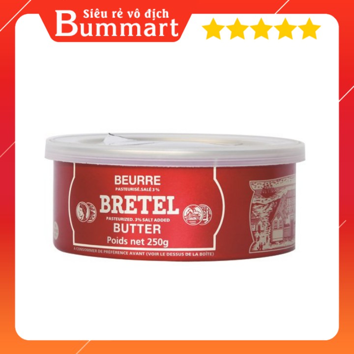 BƠ BRETEL PHÁP ( HỘP 250G )