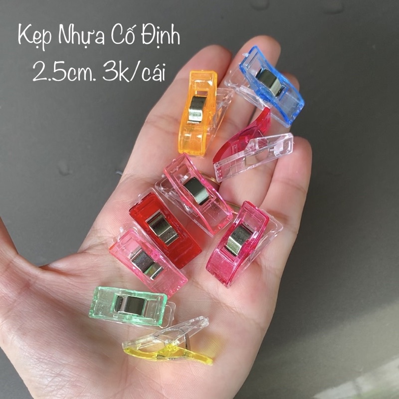 Kẹp Nhựa Cố Định Vải Lót