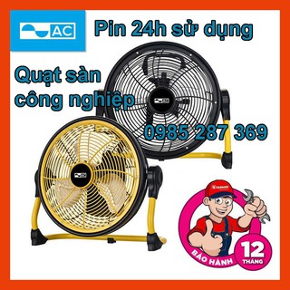 💥Pin 24h sử dụng💥 Quạt để bàn tích điện công suất AC 10W, cánh 10 inch, pin Lithium-ion 7500mAh, chống nước IPX4