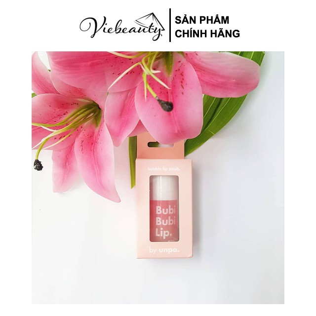 Gel Tẩy Da Chết Môi Unpa Bubi Bubi Lip, Gel Sủi Cực Lành Tính, Làm Bong Tróc Da Chết 12ml - Khongcoson | BigBuy360 - bigbuy360.vn