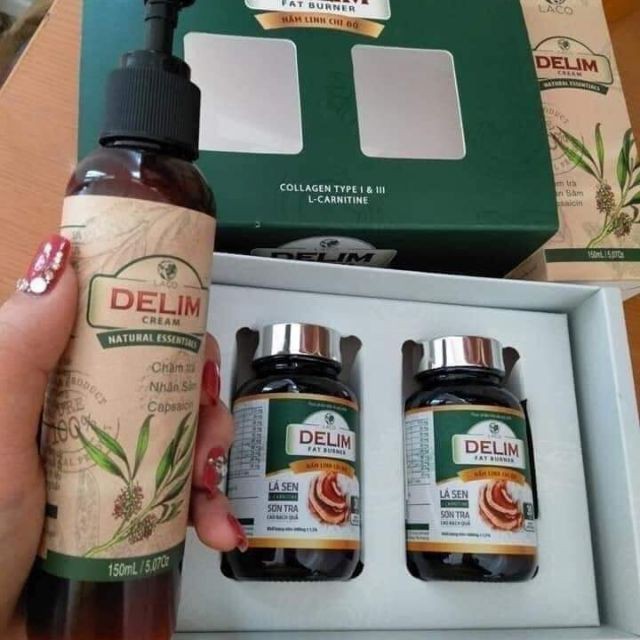 COMBO DELIM: 2 LỌ GIẢM CÂN  - HÀNG CHÍNH HÃNG | BigBuy360 - bigbuy360.vn