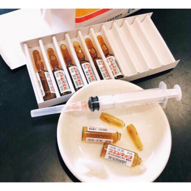 Tế bào gốc nhau thai tươi Nhật Bản Laennec Placenta Injection hãng JBP chống lão hóa