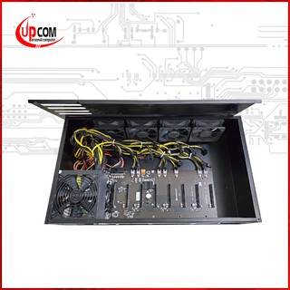 Combo vỏ 4U + Main liền 8 chân ( chạy dàn máy đào ETH )