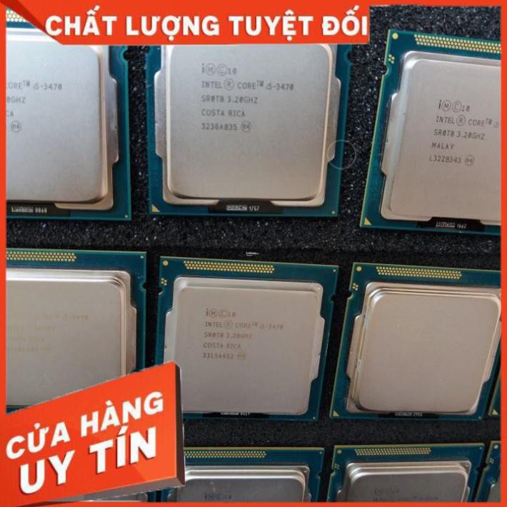 👌👌👌Bộ vi xử lý CPU i5 3470 + tặng keo tản nhiệt 20