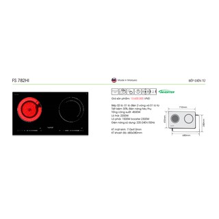Bếp điện từ Faster FS 782HI