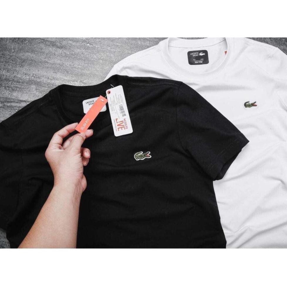Áo Thun Nam Cá Sấu VNXK / Áo Phông Lacoste Không Cổ ( A002)