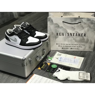 Siêu phẩm giày thể thao sneaker jd smoke grey v3 đen trắng logo xám siêu hot cao cấp ảnh thật + freeship + tặng tất