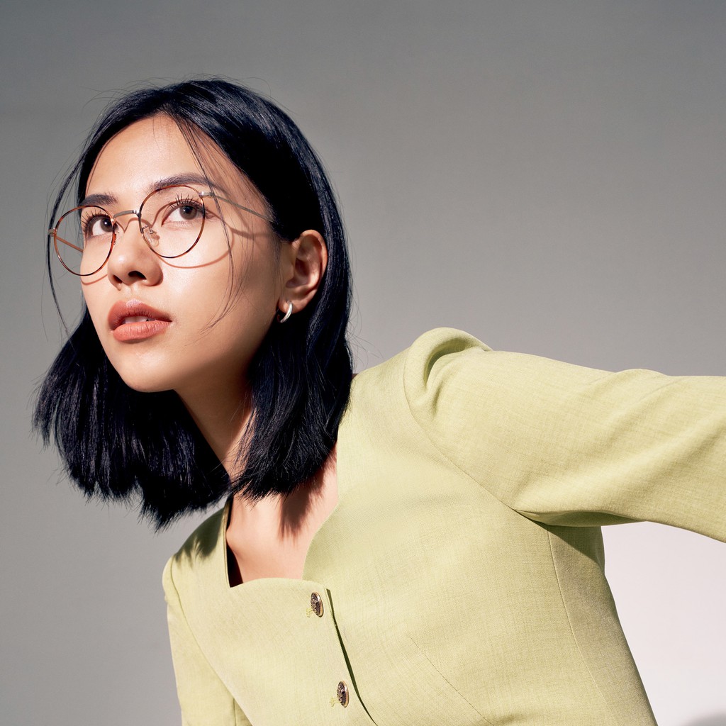 Gọng kính nam nữ cao cấp FARELLO Scherzo mắt tròn kim loại cao cấp thanh mảnh màu sắc thời trang | BigBuy360 - bigbuy360.vn