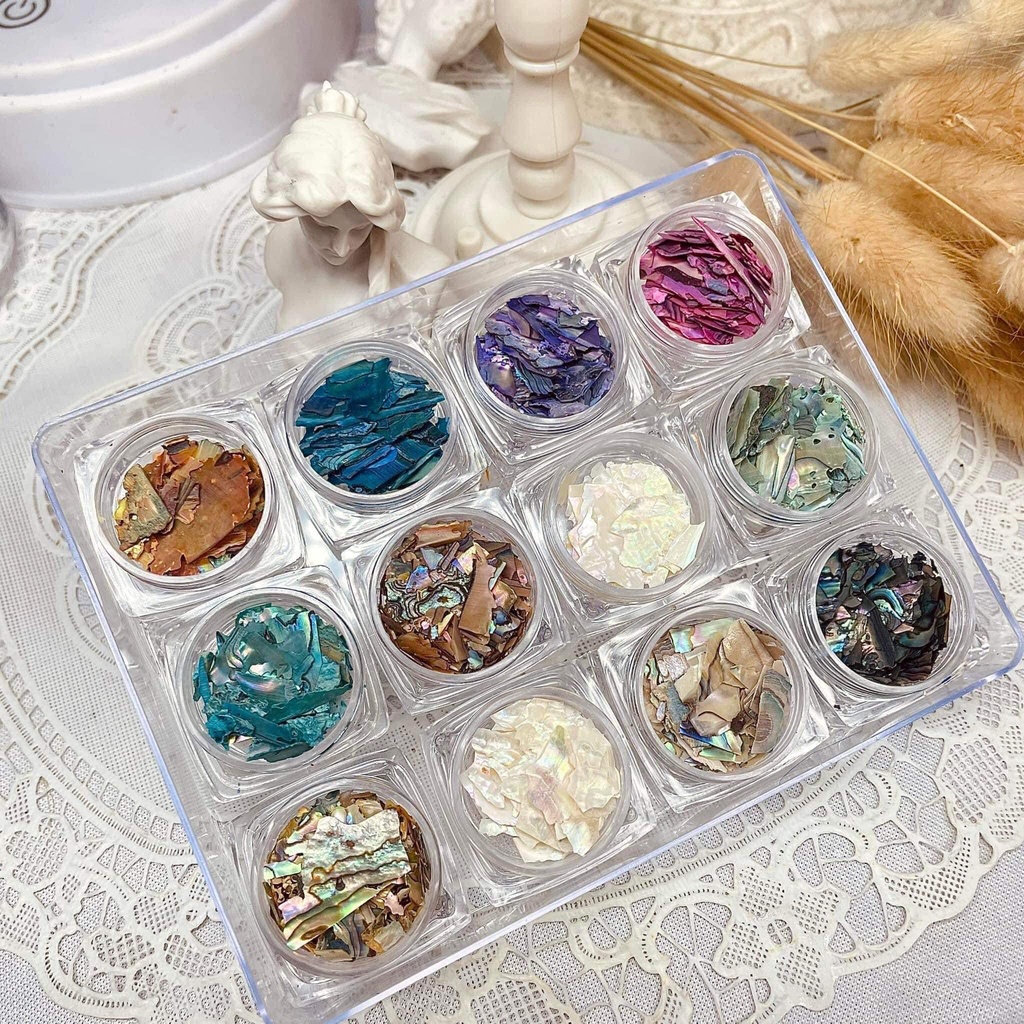 xà cừ nail làm vân đá siêu đẹp
