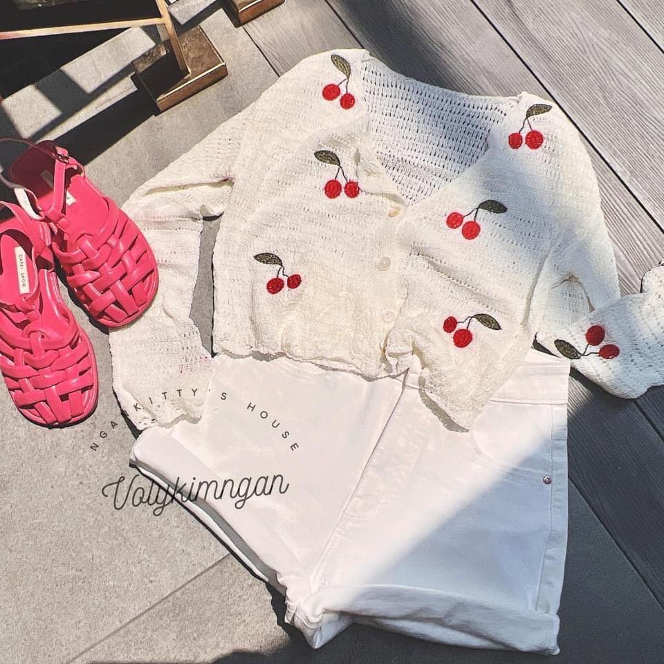 Áo khoác nữ len thu đông Emilyshop ulzzang