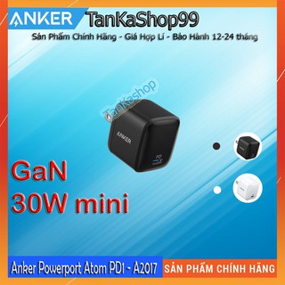 Sạc anker powerport atom pd 1 cổng 30w - a2017 chính hãng