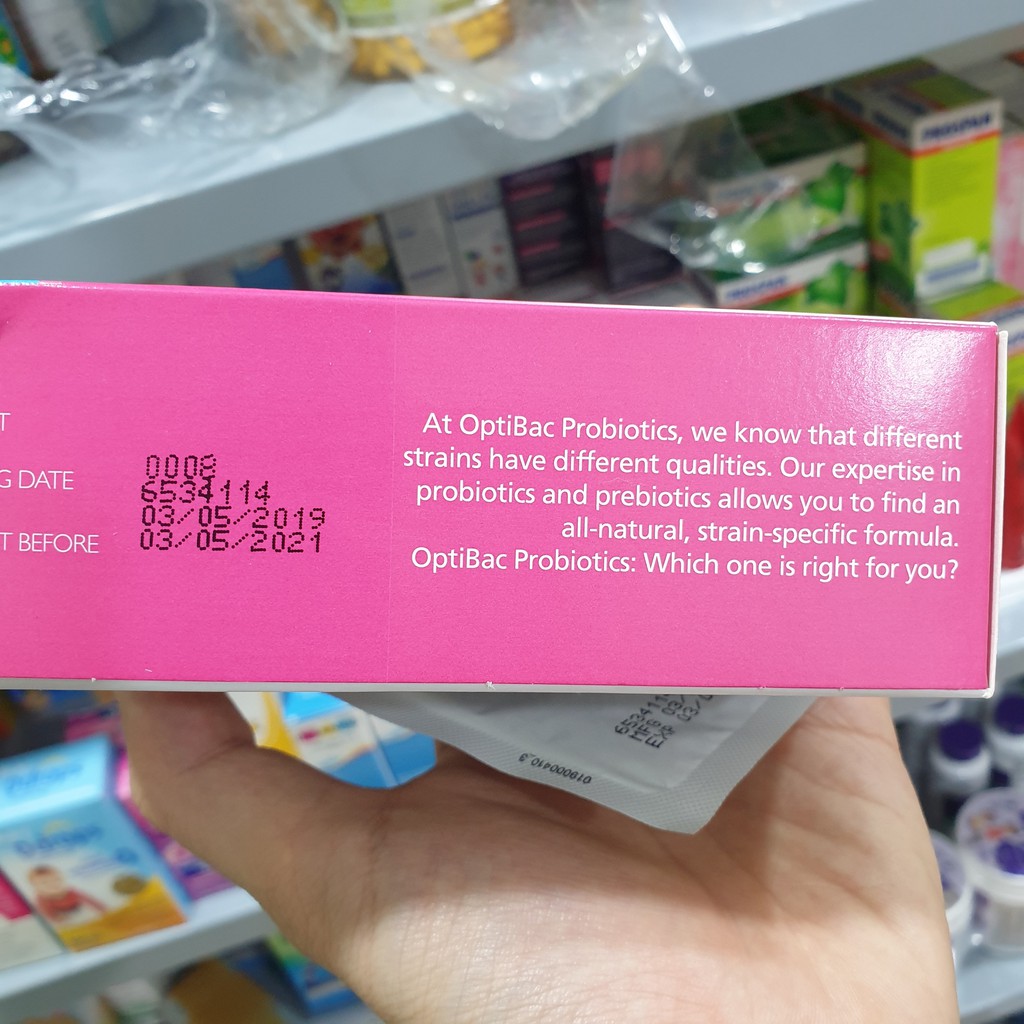 ✅ Men Optibac hồng Probiotics - Men vi sinh cho bé chính hãng UK - Hộp 30 gói x 1.5g - có tốt không? mua ở đâu?