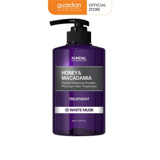 Dưỡng tóc Kundal Honey & Macadamia hương White Musk 500ml