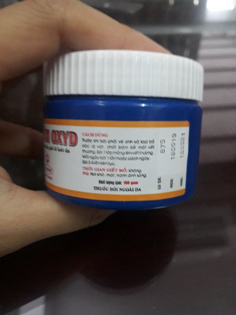 Mỡ kẽm oxyd 100g đặc trị nấm ghẻ