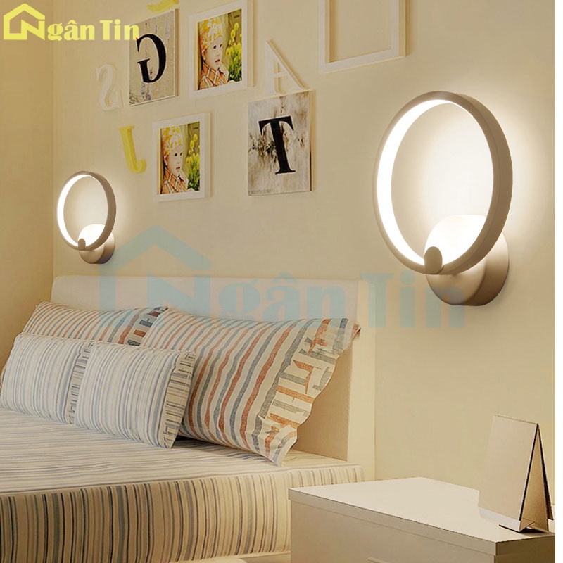 Đèn Led treo tường gắn tường nhà cầu thang 8W Led 3 chế độ màu GT306 Ngân Tín