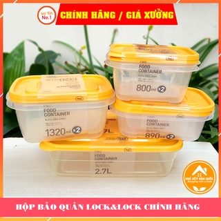 Hộp bảo quản thực phẩm Lock&Lock  520ml, 610ml, 800ml, 890ml, 1320ml, 2700ml [Chính hãng] .